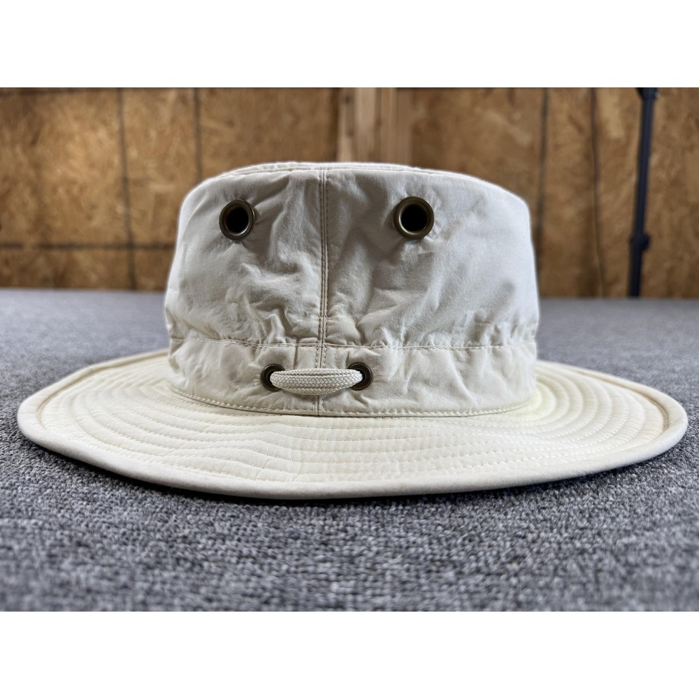 Tilley Hat Boonie Mens Large Beige Nylamtium Nylon Wide Brim Sun Outdoor Canada